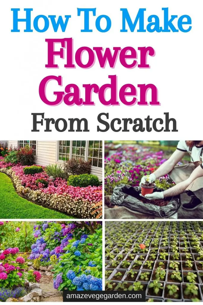 How To Make a Flower Garden From Scratch – Amaze Vege Garden